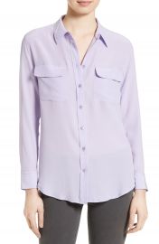 Equipment slim signature blouse at Nordstrom